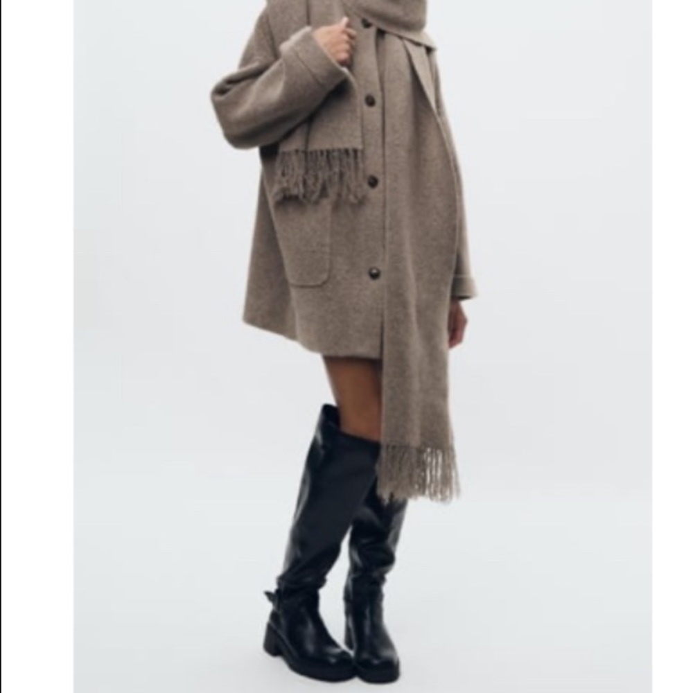 Brand new scarf coat